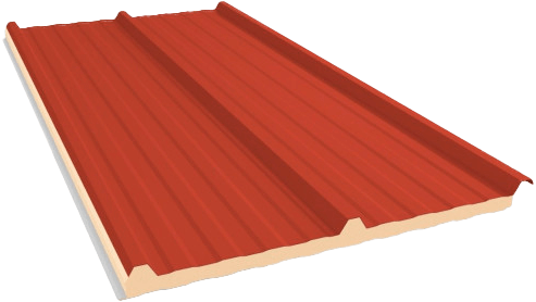 Telha Térmica Trapezoidal Cor Cerâmica